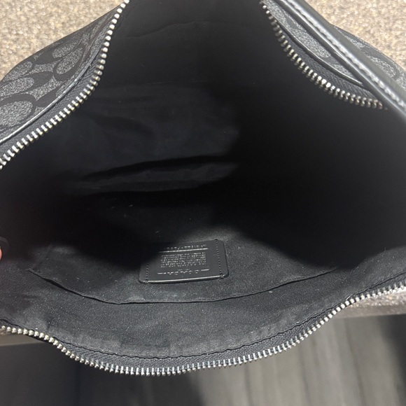 Authentic Coach Black Patterned Shoulder Bag - Picture 5 of 10